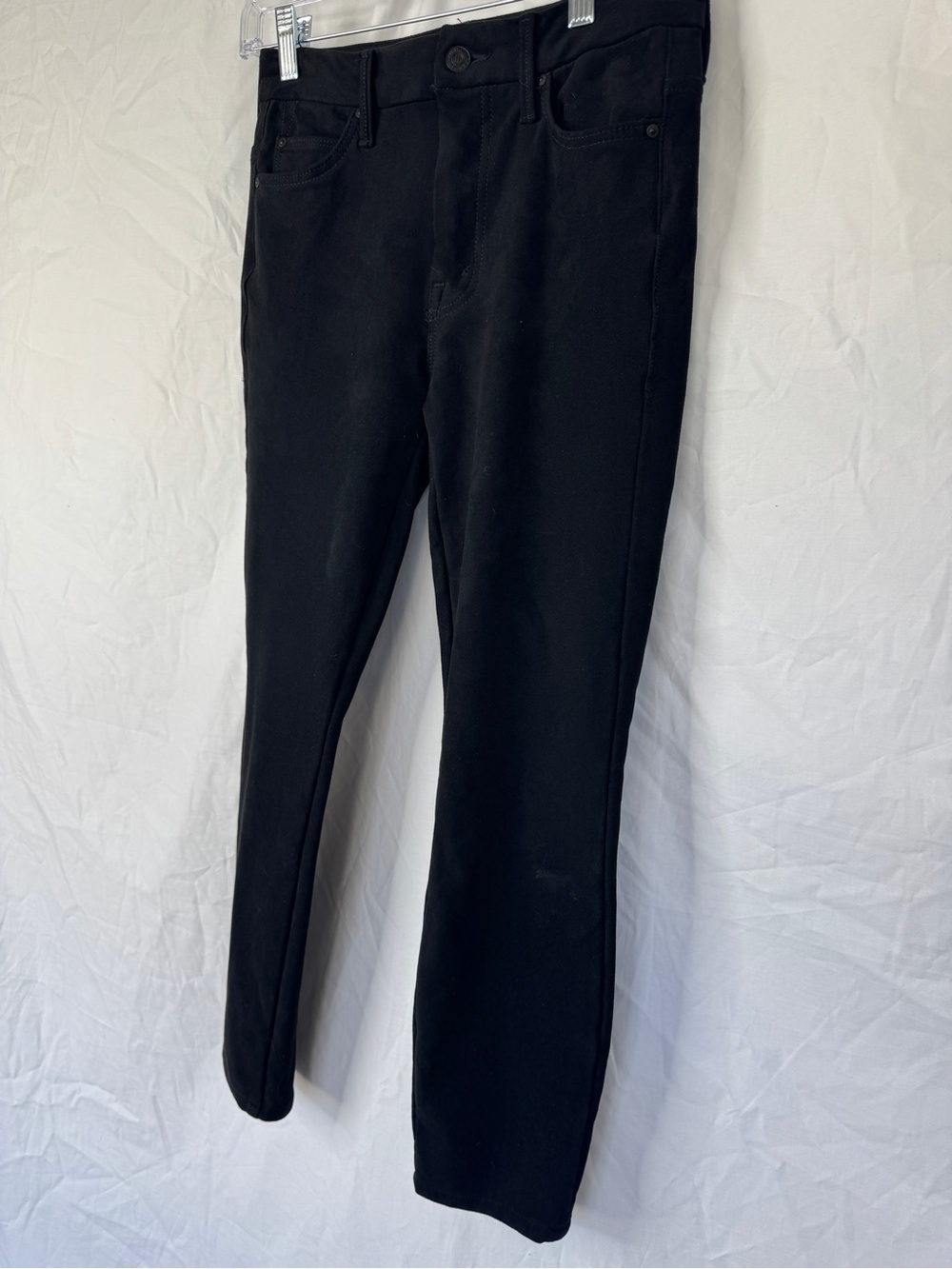 MOTHER Women's Skinny Pants in Black